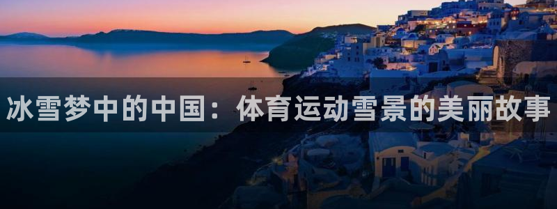 yy易游官网下载平台APP：冰雪梦中的中国：体育运动